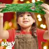 Bluey SLIMYGLOOP Mix’EMS – Muffin Cloud Slime, Marshmallow-Scented, Includes Glitter, Foam Balls & Collectible Muffin Charm(Bluey Holiday – Peppermint)