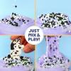 Bluey SLIMYGLOOP Mix’EMS – Muffin Cloud Slime, Marshmallow-Scented, Includes Glitter, Foam Balls & Collectible Muffin Charm(Bluey Muffin)