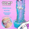 Bluey SLIMYGLOOP Mix’EMS – Muffin Cloud Slime, Marshmallow-Scented, Includes Glitter, Foam Balls & Collectible Muffin Charm(Cinnamoroll)