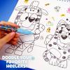Bluey Sketchbook, 20-Page Coloring Book with Bluey Stickers & Glitter Pen, Fun Art Supplies for Kids, Great Kids Gifts(Bluey)