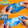 SLIMYGLOOP Tattoozee, Bluey Tattoo Transfer Slime Kit, Sensory Play for Kids Ages 6+, Cotton Candy Scented, Glitter Texture(Spongebob Squarepants)