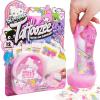 SLIMYGLOOP Tattoozee, Bluey Tattoo Transfer Slime Kit, Sensory Play for Kids Ages 6+, Cotton Candy Scented, Glitter Texture(Hello Kitty)