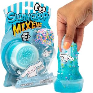 Bluey SLIMYGLOOP Mix’EMS – Muffin Cloud Slime, Marshmallow-Scented, Includes Glitter, Foam Balls & Collectible Muffin Charm(Cinnamoroll)