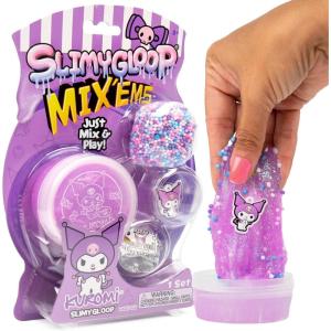 Bluey SLIMYGLOOP Mix’EMS – Muffin Cloud Slime, Marshmallow-Scented, Includes Glitter, Foam Balls & Collectible Muffin Charm(Kuromi)