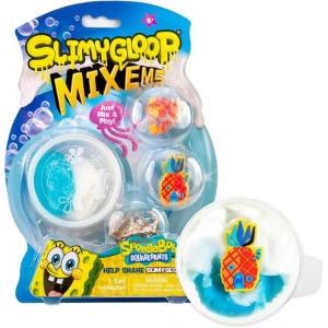 Bluey SLIMYGLOOP Mix’EMS – Muffin Cloud Slime, Marshmallow-Scented, Includes Glitter, Foam Balls & Collectible Muffin Charm(SpongeBob – Lemondae)