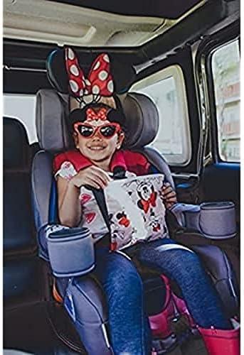 image:imageKidsEmbrace 2in1 Car Seat ForwardFacing Harness 26565 lbs amp Booster Mode 40100 lbs Latch Premium Fit with MultiPosition Headrest Harness amp ReclineMinnie Mouse