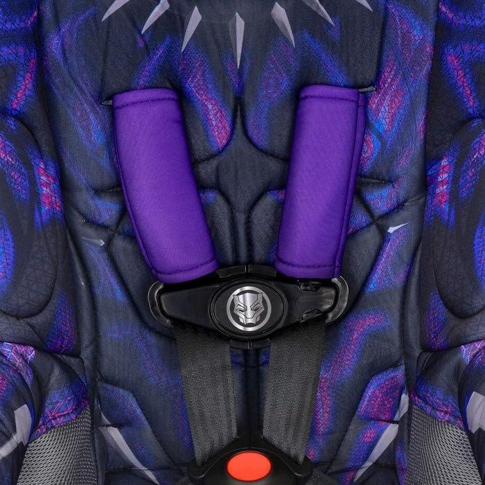 image:imageKidsEmbrace 2in1 Car Seat ForwardFacing Harness 26565 lbs amp Booster Mode 40100 lbs Latch Premium Fit with MultiPosition Headrest Harness amp ReclineBlack Panther
