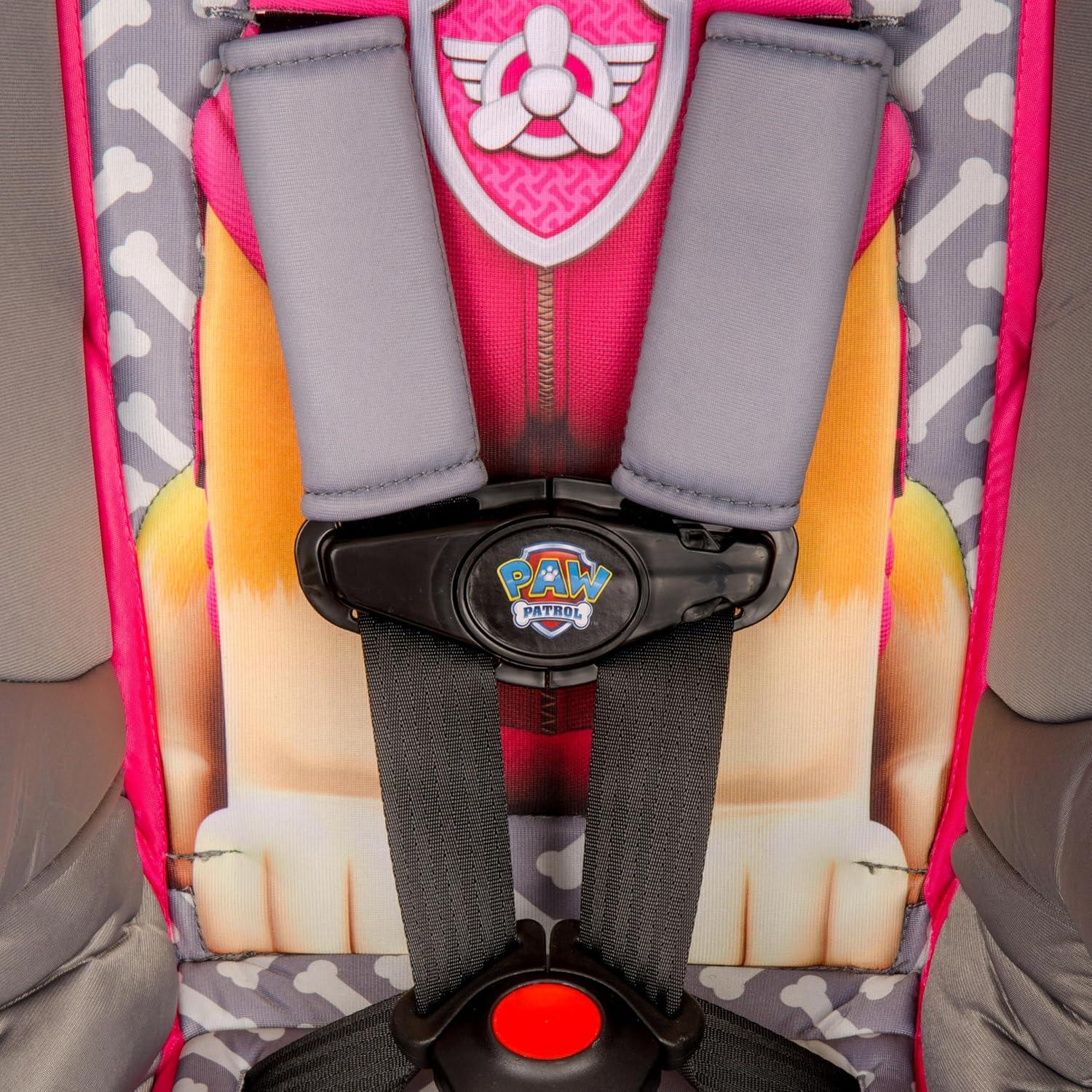 image:imageKidsEmbrace 2in1 Car Seat ForwardFacing Harness 26565 lbs amp Booster Mode 40100 lbs Latch Premium Fit with MultiPosition Headrest Harness amp ReclineSkye Paw Patrol
