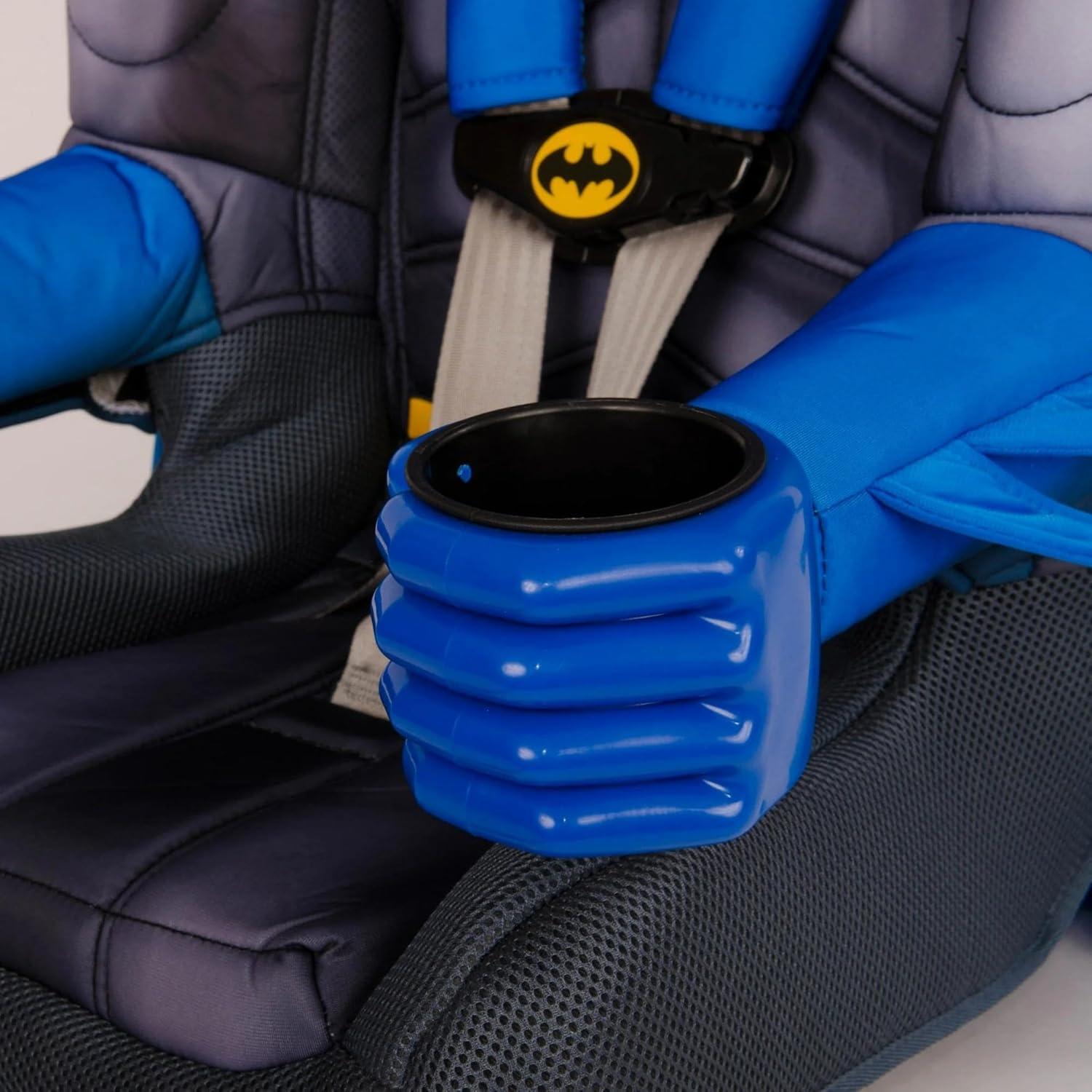 image:imageKidsEmbrace 2in1 Car Seat ForwardFacing Harness 26565 lbs amp Booster Mode 40100 lbs Latch Premium Fit with MultiPosition Headrest Harness amp ReclineBatman Blue