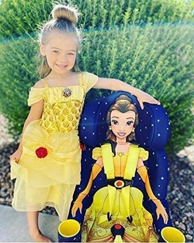 image:imageKidsEmbrace 2in1 Car Seat ForwardFacing Harness 26565 lbs amp Booster Mode 40100 lbs Latch Premium Fit with MultiPosition Headrest Harness amp ReclinePrincess Belle