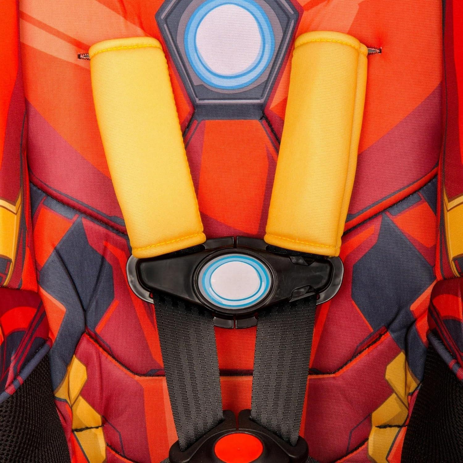 image:imageKidsEmbrace 2in1 Car Seat ForwardFacing Harness 26565 lbs amp Booster Mode 40100 lbs Latch Premium Fit with MultiPosition Headrest Harness amp ReclineIron Man