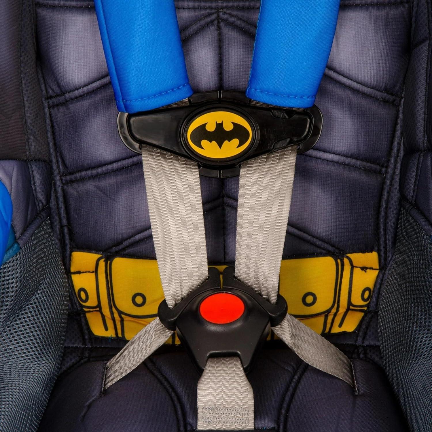 image:imageKidsEmbrace 2in1 Car Seat ForwardFacing Harness 26565 lbs amp Booster Mode 40100 lbs Latch Premium Fit with MultiPosition Headrest Harness amp ReclineBatman Blue