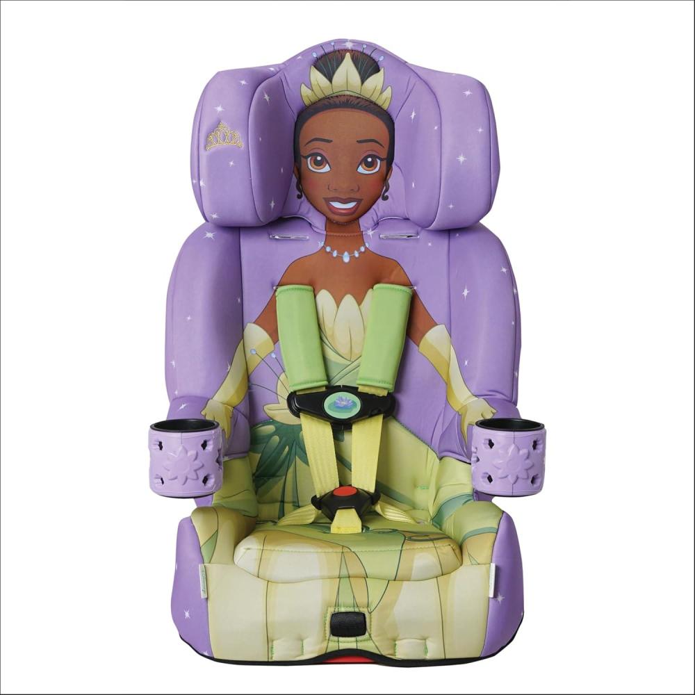 image:imageKidsEmbrace 2in1 Car Seat ForwardFacing Harness 26565 lbs amp Booster Mode 40100 lbs Latch Premium Fit with MultiPosition Headrest Harness amp ReclinePrincess Tiana