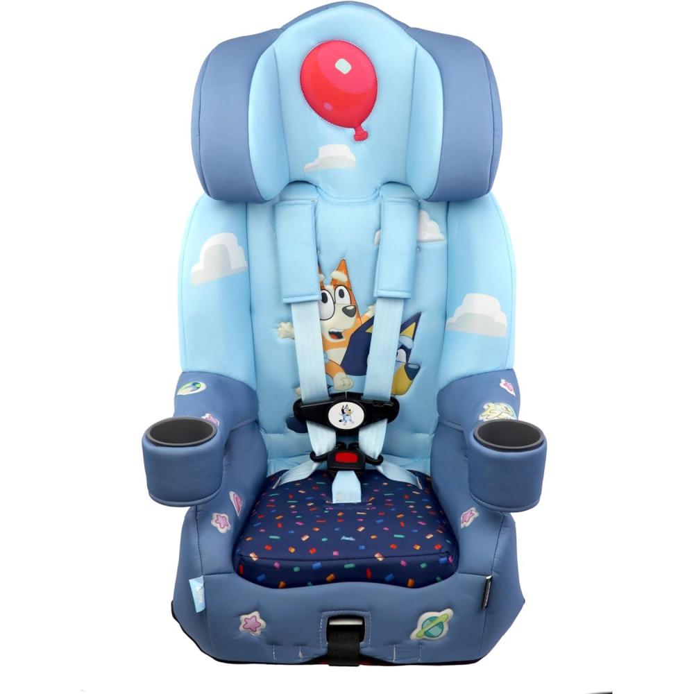 image:imageKidsEmbrace 2in1 Car Seat ForwardFacing Harness 26565 lbs amp Booster Mode 40100 lbs Latch Premium Fit with MultiPosition Headrest Harness amp ReclineBluey