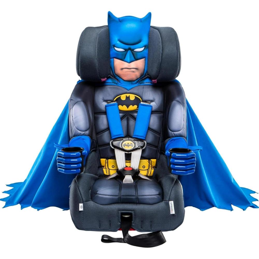 image:imageKidsEmbrace 2in1 Car Seat ForwardFacing Harness 26565 lbs amp Booster Mode 40100 lbs Latch Premium Fit with MultiPosition Headrest Harness amp ReclineBatman Blue