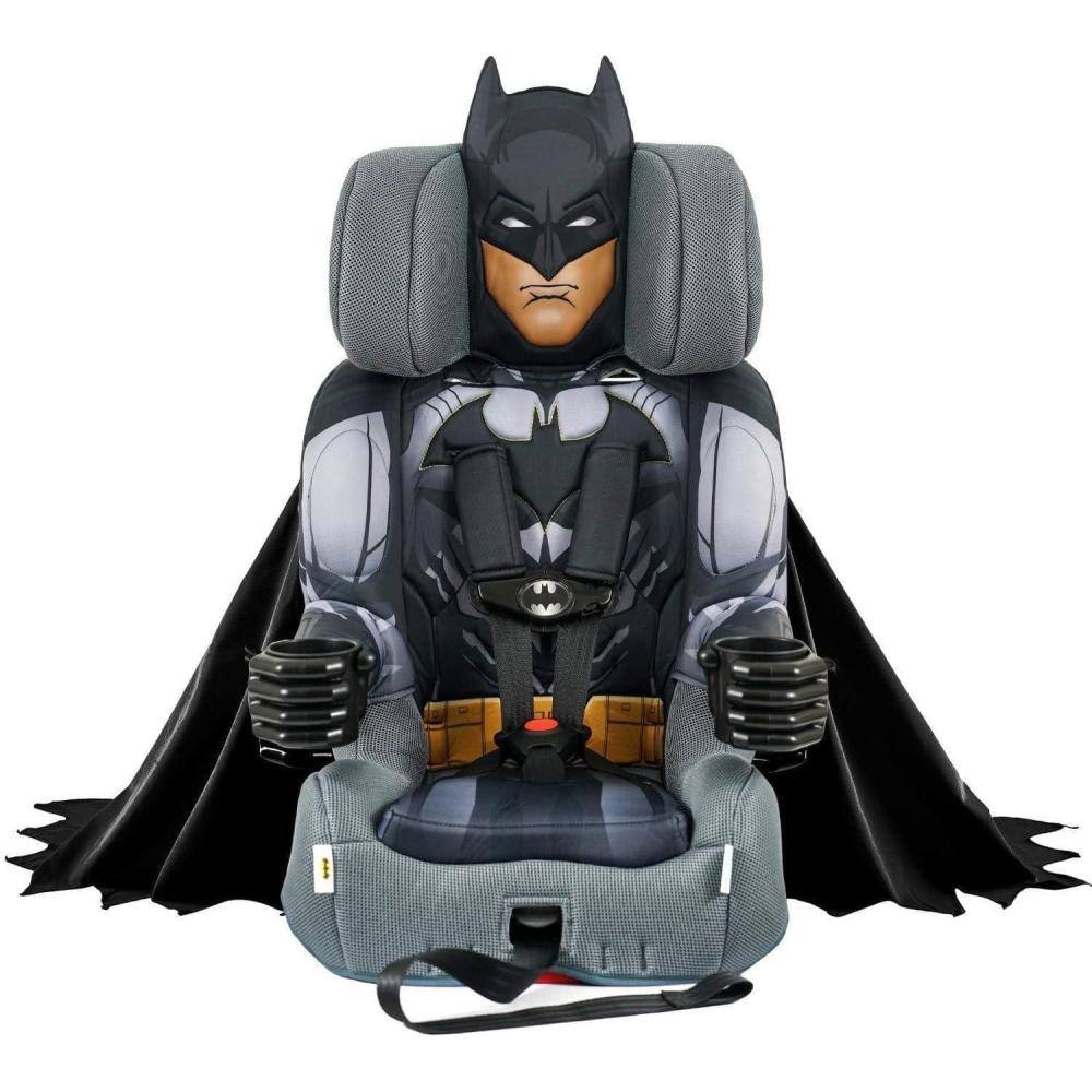 image:imageKidsEmbrace 2in1 Car Seat ForwardFacing Harness 26565 lbs amp Booster Mode 40100 lbs Latch Premium Fit with MultiPosition Headrest Harness amp ReclineBatman Black