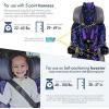 KidsEmbrace 2-in-1 Car Seat | Forward-Facing Harness (26.5–65 lbs) & Booster Mode (40–100 lbs) | Latch | Premium Fit with Multi-Position Headrest, Harness & Recline(Black Panther)