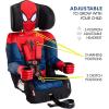 KidsEmbrace 2-in-1 Car Seat | Forward-Facing Harness (26.5–65 lbs) & Booster Mode (40–100 lbs) | Latch | Premium Fit with Multi-Position Headrest, Harness & Recline(Spider-Man)