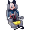 KidsEmbrace 2-in-1 Car Seat | Forward-Facing Harness (26.5–65 lbs) & Booster Mode (40–100 lbs) | Latch | Premium Fit with Multi-Position Headrest, Harness & Recline(Mickey Mouse)