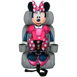 KidsEmbrace 2-in-1 Car Seat | Forward-Facing Harness (26.5–65 lbs) & Booster Mode (40–100 lbs) | Latch | Premium Fit with Multi-Position Headrest, Harness & Recline(Minnie Mouse)