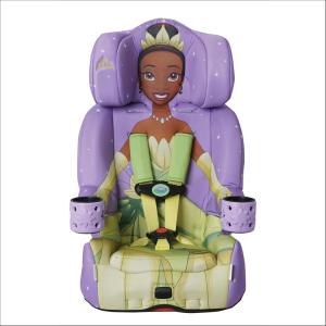 KidsEmbrace 2-in-1 Car Seat | Forward-Facing Harness (26.5–65 lbs) & Booster Mode (40–100 lbs) | Latch | Premium Fit with Multi-Position Headrest, Harness & Recline(Princess Tiana)