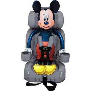 KidsEmbrace 2-in-1 Car Seat | Forward-Facing Harness (26.5–65 lbs) & Booster Mode (40–100 lbs) | Latch | Premium Fit with Multi-Position Headrest, Harness & Recline(Mickey Mouse)