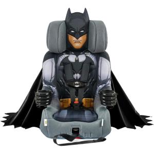 KidsEmbrace 2-in-1 Car Seat | Forward-Facing Harness (26.5–65 lbs) & Booster Mode (40–100 lbs) | Latch | Premium Fit with Multi-Position Headrest, Harness & Recline(Batman (Black))