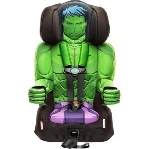 KidsEmbrace 2-in-1 Car Seat | Forward-Facing Harness (26.5–65 lbs) & Booster Mode (40–100 lbs) | Latch | Premium Fit with Multi-Position Headrest, Harness & Recline(Incredible Hulk)