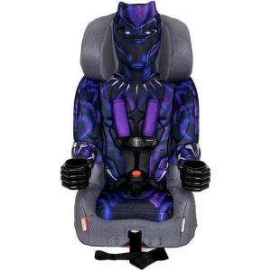 KidsEmbrace 2-in-1 Car Seat | Forward-Facing Harness (26.5–65 lbs) & Booster Mode (40–100 lbs) | Latch | Premium Fit with Multi-Position Headrest, Harness & Recline(Black Panther)