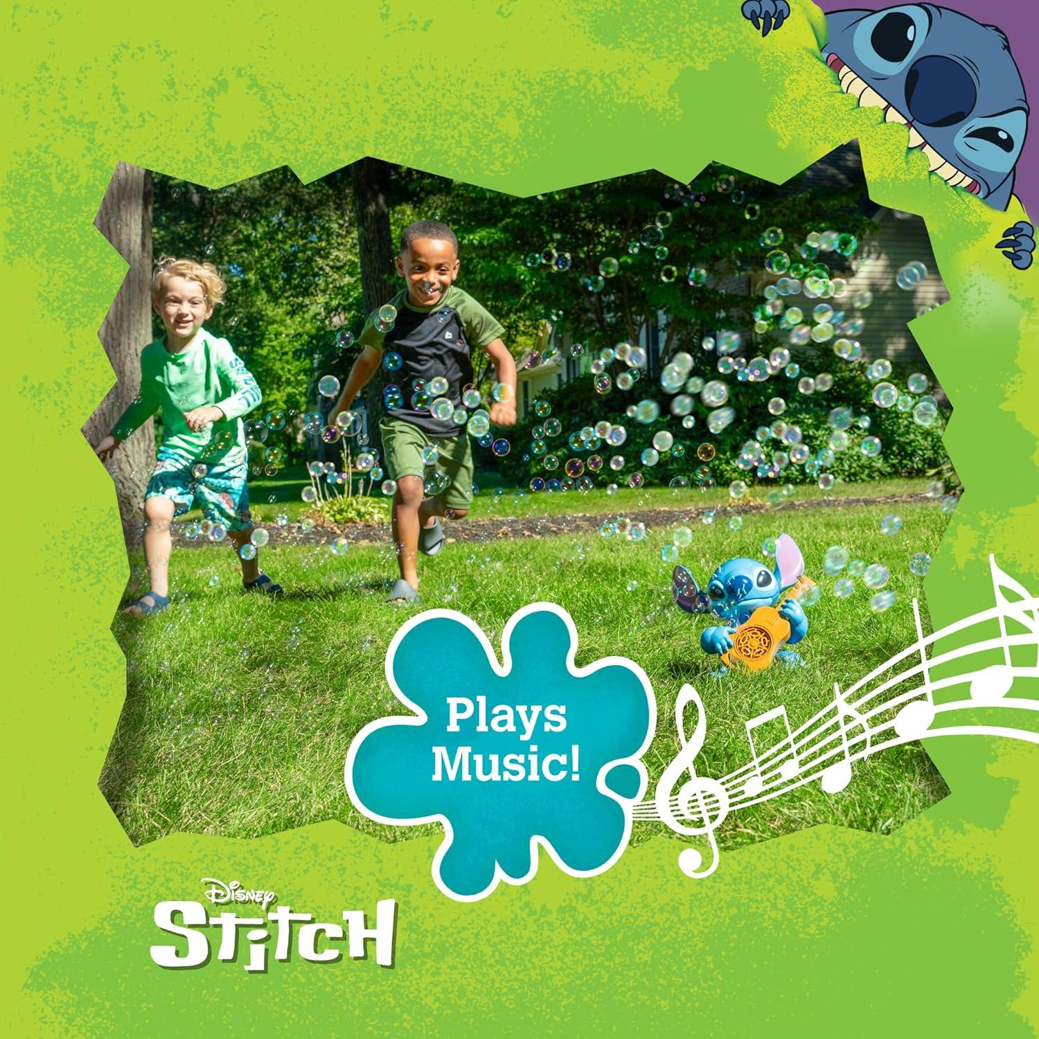 image:imageBLUEY NO Spill Musical Bubble Machine Bubble Toy for Baby Toddlers and Kids Amazon Toys Exclusive with 16 oz of Extra Bubble Solution Bubble Solution Bottle Colors Will VaryStitch
