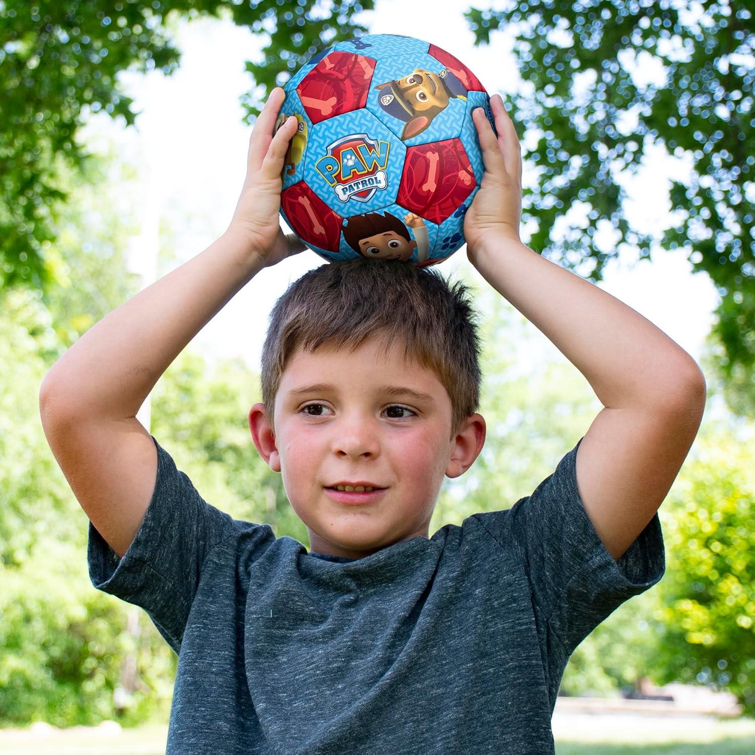 image:imageSoccer Ball 7 Inch for Kids 3 Years Old Ships Deflated Bluey JrPaw Patrol Jr