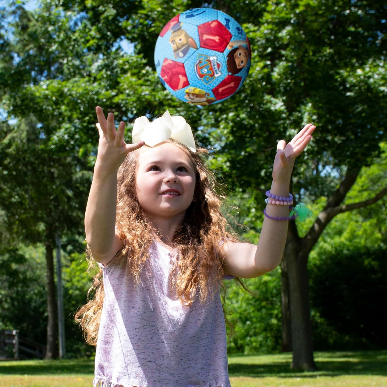 image:imageSoccer Ball 7 Inch for Kids 3 Years Old Ships Deflated Bluey JrPaw Patrol Jr