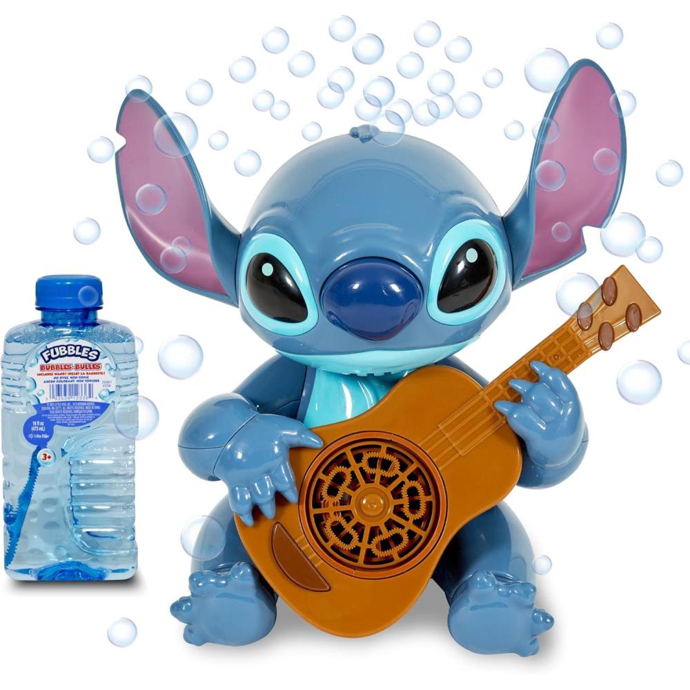 image:imageBLUEY NO Spill Musical Bubble Machine Bubble Toy for Baby Toddlers and Kids Amazon Toys Exclusive with 16 oz of Extra Bubble Solution Bubble Solution Bottle Colors Will VaryStitch