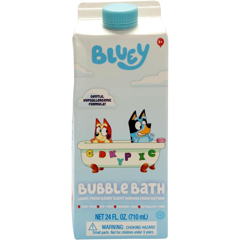 image:imageBluey Bubble Bath for Toddlers and Kids 3 Fresh Berry Scent Tear Free Dye Paraben PhthalateFree Hypoallergenic 24 oz 710 ml
