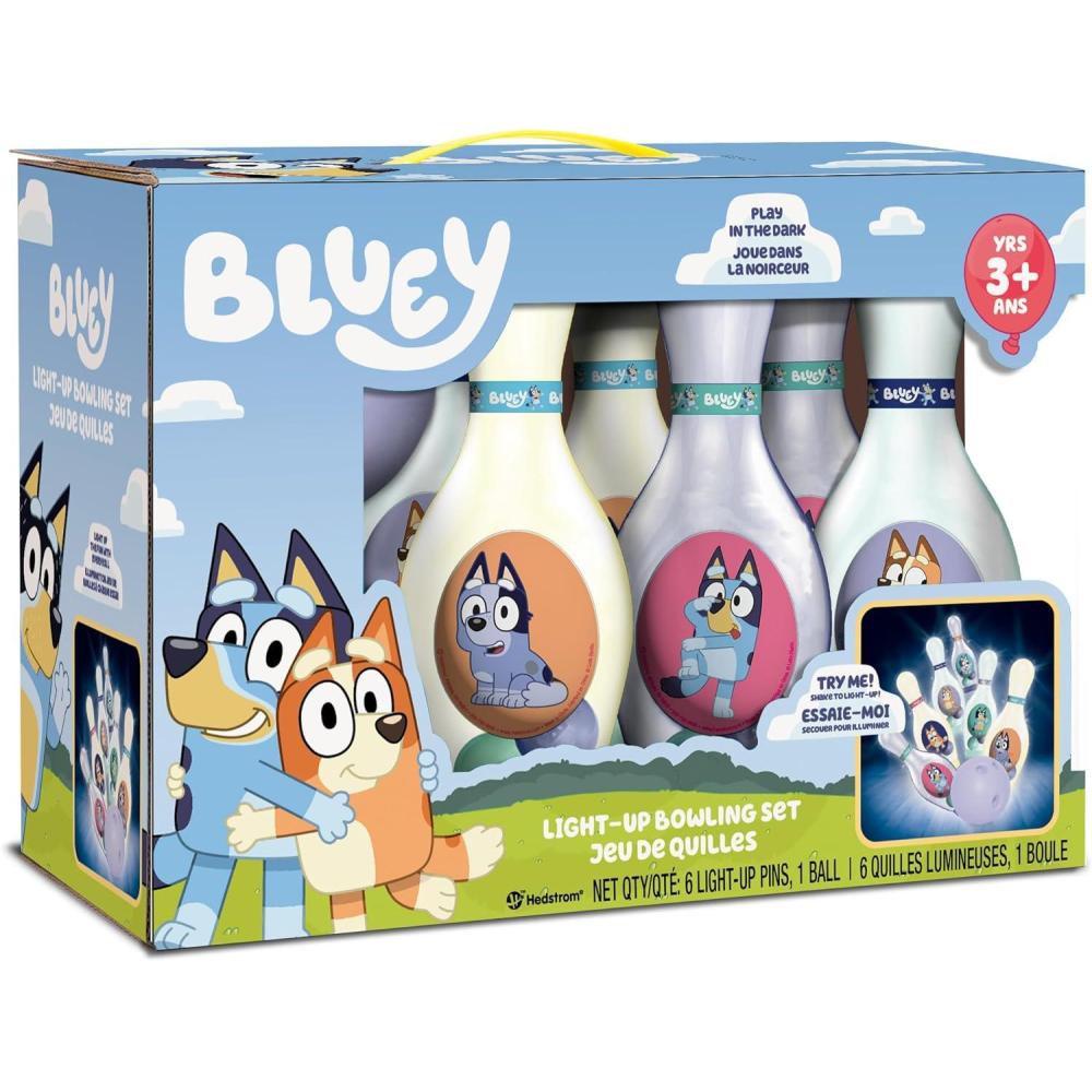 image:imageHedstrom Light Up Bowling Set Game BlueyBluey