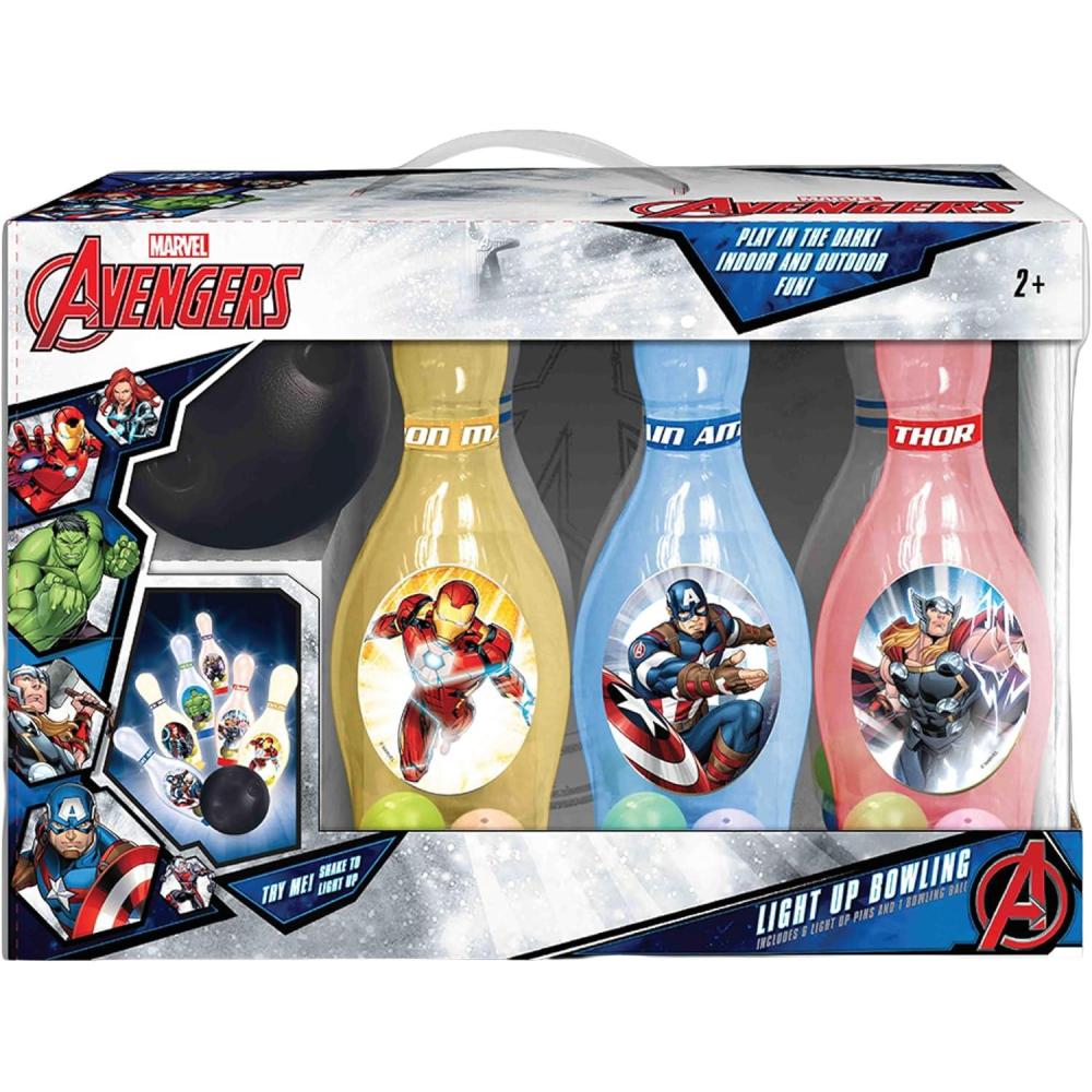 image:imageHedstrom Light Up Bowling Set Game BlueyMarvel Avengers
