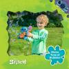 BLUEY NO Spill Musical Bubble Machine | Bubble Toy for Baby, Toddlers and Kids | Amazon Toys Exclusive with 16 oz of Extra Bubble Solution (Bubble Solution Bottle Colors Will Vary)(Stitch)
