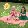 BLUEY NO Spill Musical Bubble Machine | Bubble Toy for Baby, Toddlers and Kids | Amazon Toys Exclusive with 16 oz of Extra Bubble Solution (Bubble Solution Bottle Colors Will Vary)(Cocomelon)