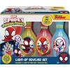 Hedstrom Light Up Bowling Set Game, Bluey(Spidey & Friends)