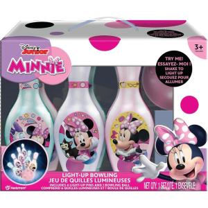 Hedstrom Light Up Bowling Set Game, Bluey(Minnie Mouse)