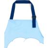 Bluey Twill Apron and Chef Hat Cooking Set Kid and Adult Sizes(Sky Blue  Bluey)