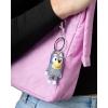 Bluey Bag Charm Pave Crystal, Official License Bluey Charm Keychain with Lobster Clip
