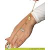 Bluey Bracelets with 5 Charms Official License, 6.75″+.75″ Silver or 18k Gold Flash-Plated Charm Bracelet(Gold)