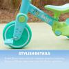 Dynacraft Bluey Riding Toys for Toddlers — 3-in-1 Push Trike & 4-Wheel Balance Bike(Blue)