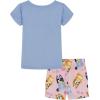 Bluey Girls’ 2-piece Loose-fit Pajama Set, Soft & Cute for Kids(Bluey Flowers Pink)